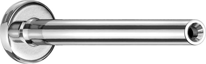 Star Piercing Micro Threadless Labret-Stab silber (ohne Messing, Titan G23)