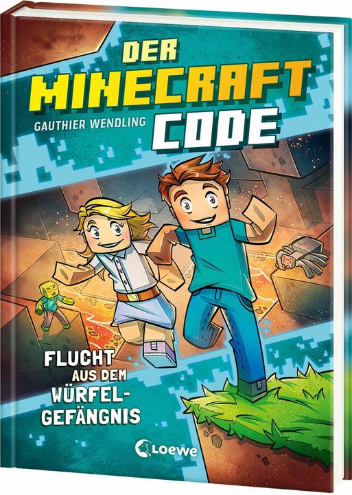 Actual product image Loewe Der Minecraft Code (Band 1) - Flucht aus dem Würfel-Gefängnis (German, Daniel Landes, Chiara Iacobelli, Gauthier Wendling, Arianna Sabella, Loewe children's books, 2024)