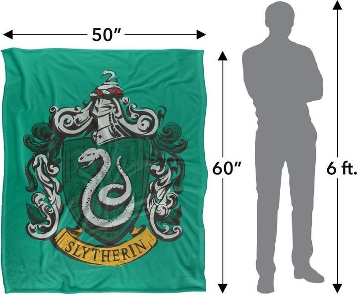 Actual product image Slytherin Painted Blanket