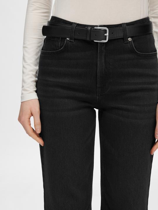 Immagine prodotto Selected Femme Jeans neri a vestibilità ampia (W26/L32)