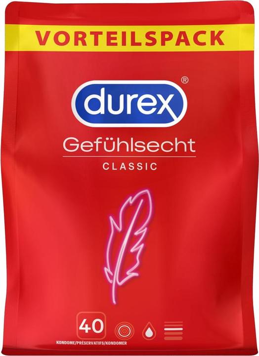Immagine prodotto Durex Gefühlsecht Classic (40 pz.)