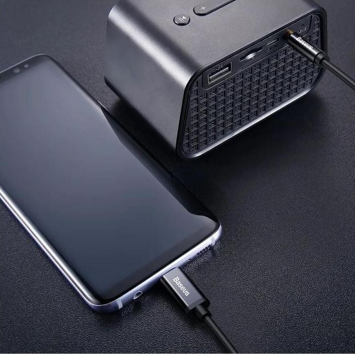 Produktbild Baseus 3.5mm Klinke — USB Typ C (1.20 m, 3.5mm Klinke (AUX))