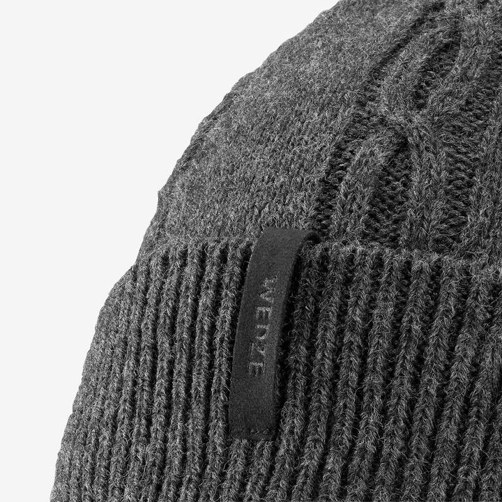 Image du produit Wedze Bonnet torsadé laine adulte - gris