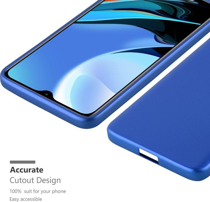 Immagine prodotto Cadorabo Manicotto metallico opaco in TPU (Xiaomi Redmi 9T, Xiaomi Poco M3)