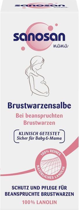 Produktbild Sanosan Brustwarzensalbe