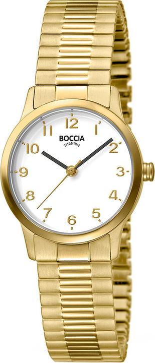 Produktbild Boccia 3318-02 Damenuhr Zugband Titanium 27mm 5ATM