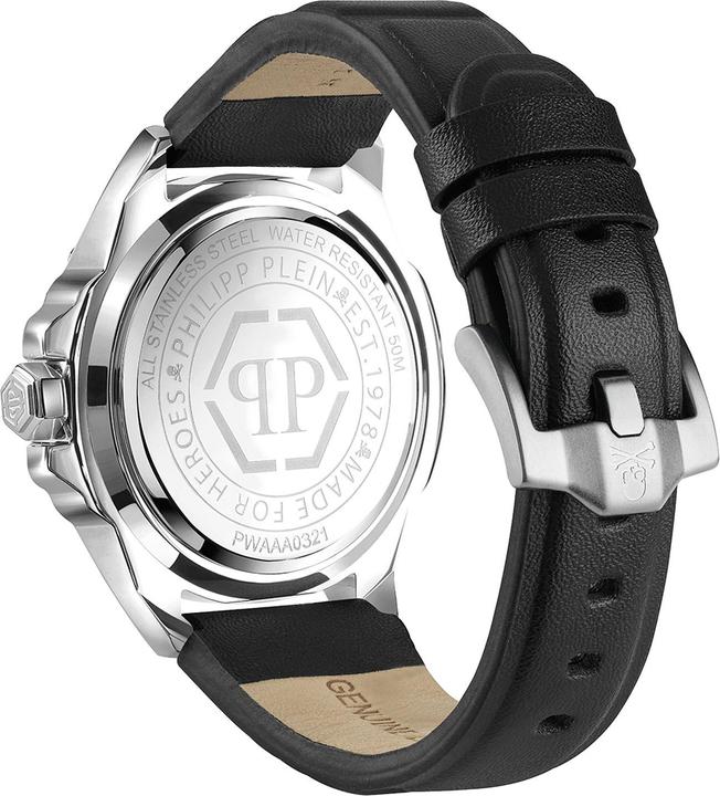 Image du produit Philipp Plein PWAAA0321 Le $kull hommes 44mm 5ATM (Montre analogique, 44 mm)