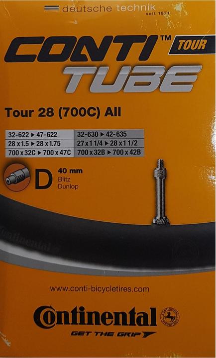 Productafbeelding Continental Tour 28 allemaal (Dunlop (DV), 28", 28 mm)