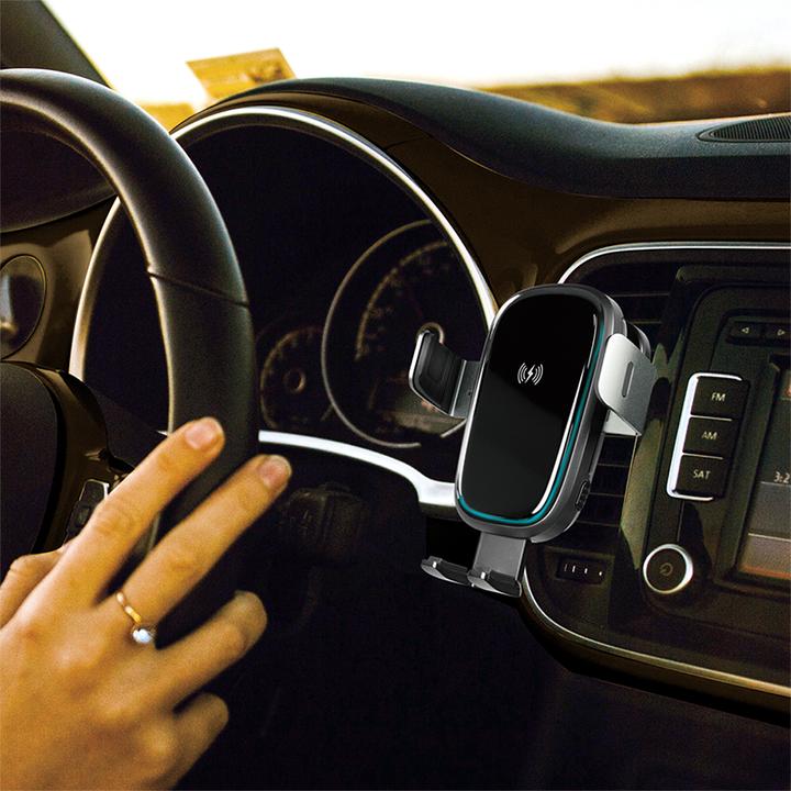 Immagine prodotto LogiLink Base di ricarica wireless per smartphone per la bocchetta dell'aria dell'auto