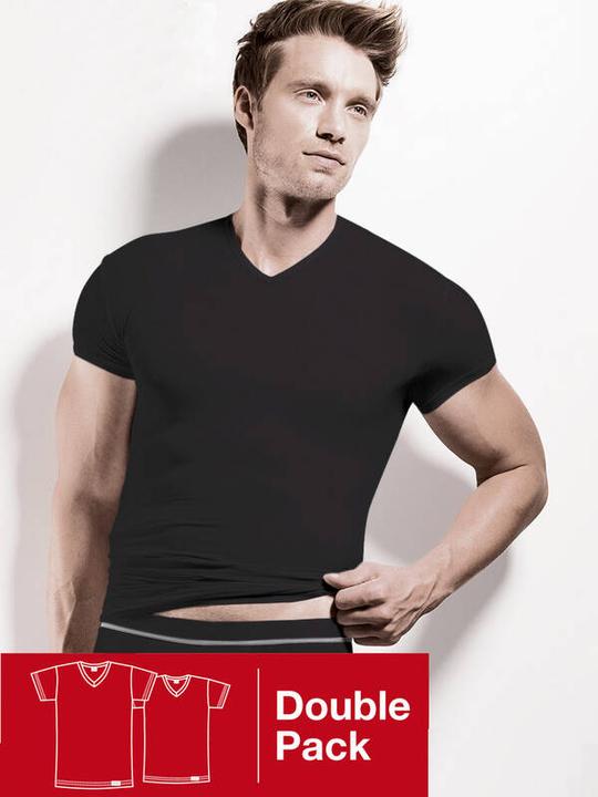 Produktbild ISA Bodywear Shirt kurzarm 2er-Pack (M)