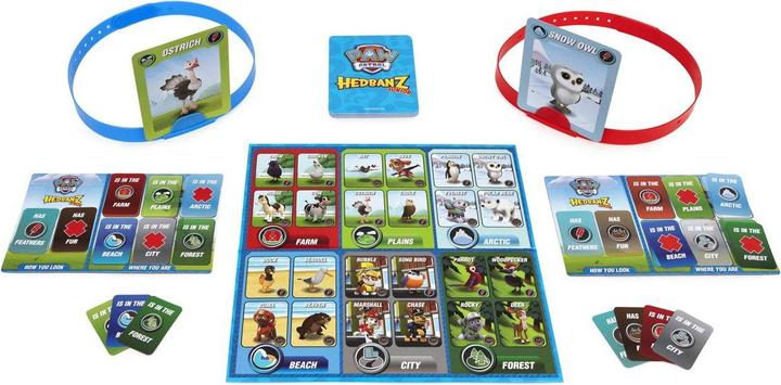 Produktbild Spin Master Paw Patrol - Hedbanz (Nordic) (6059939) (Multilingual)
