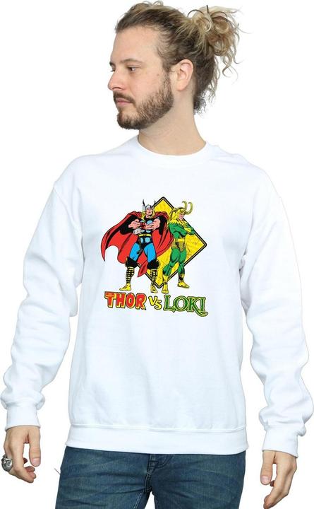 Actual product image Mens Thor Vs Loki Sweatshirt (XL)