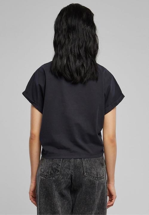 Actual product image Urban Classics Ladies Short Pigment Dye Cut On Sleeve Tee (S)
