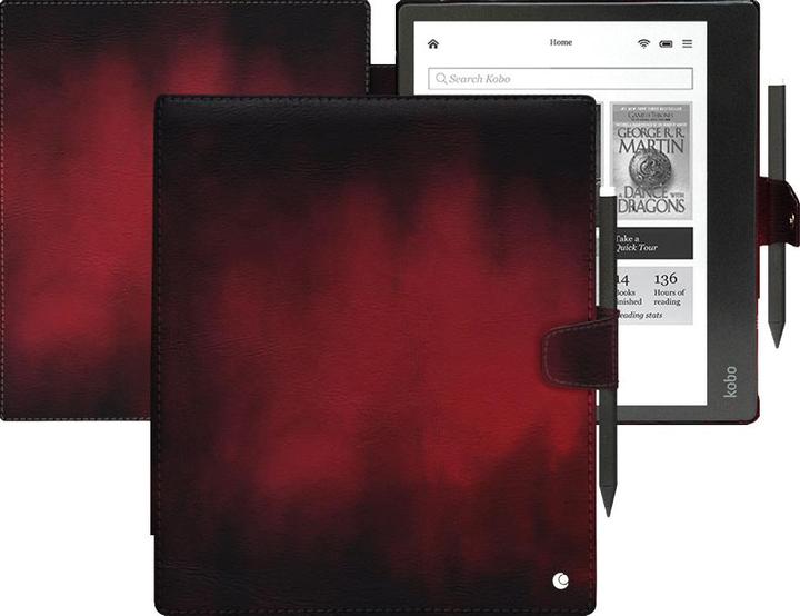 Actual product image Noreve Horizontal leather flap shell (Kobo Elipsa 2E)