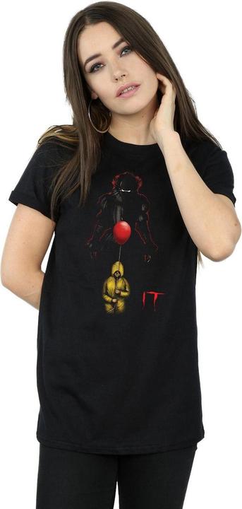 Produktbild Universal Textiles Womens/Ladies Pennywise Shadow Cotton Boyfriend T-Shirt (L)
