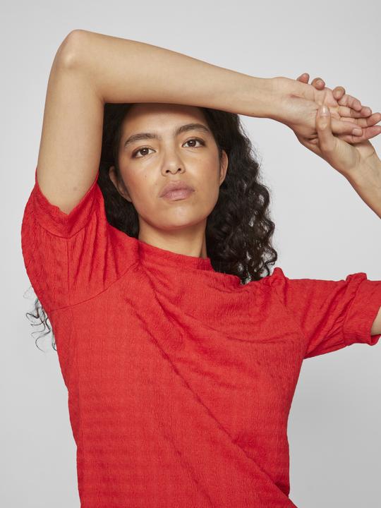 Produktbild Vila High Neck Oberteil mit kurzen Ärmeln (M)