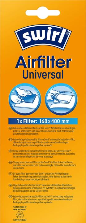 Immagine prodotto Swirl Filtro aria universale 11