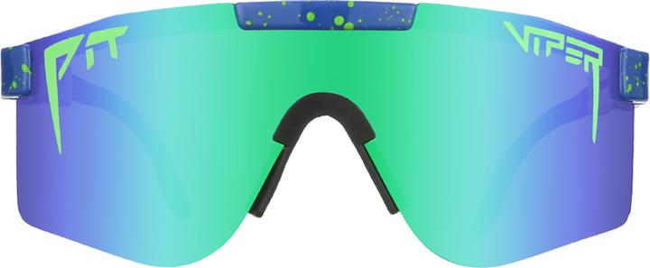 Actual product image Pit Viper The Leonardo Polarized Double Wide (Blue, Teal)
