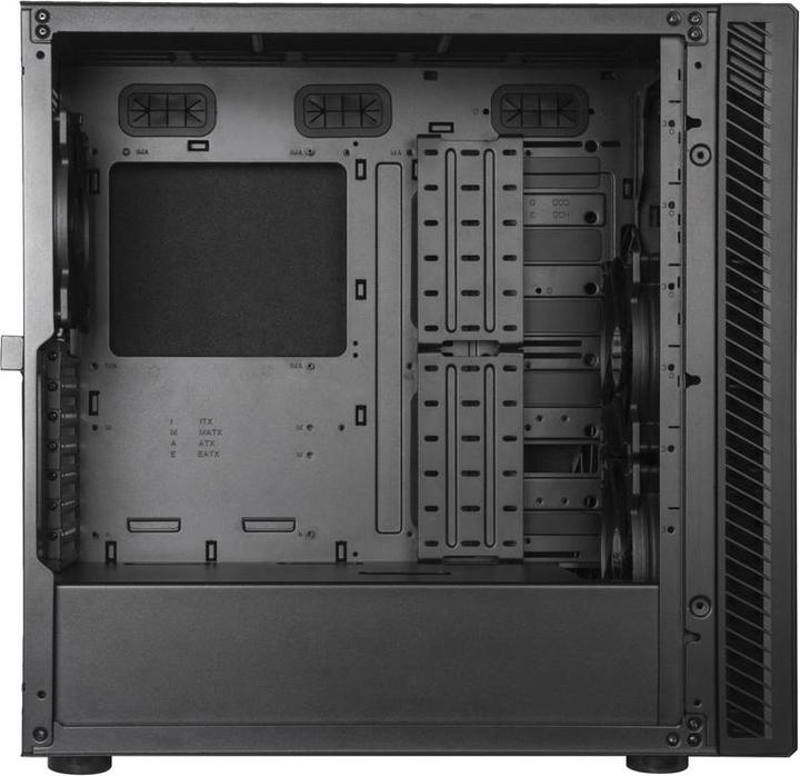 Image du produit Silverstone SST-SEQ1B SETA Q1 Tour midi (ATX, mATX, E-ATX, Mini-ATX, SSI EEB)