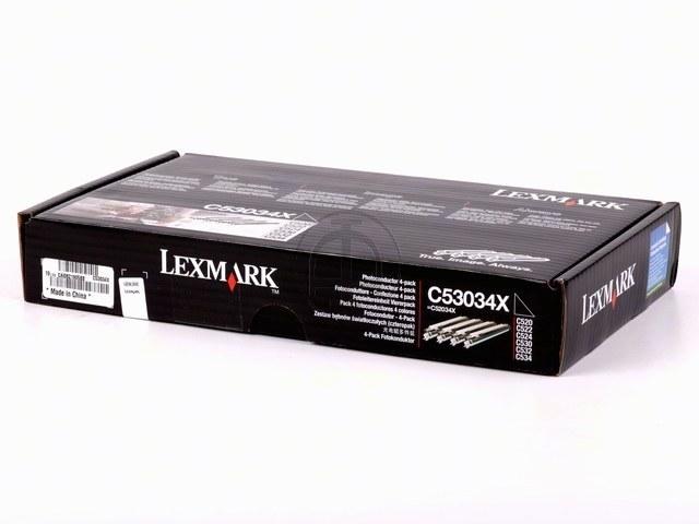 Actual product image Lexmark C53034X Photo conductor, C53x series, pack of 4