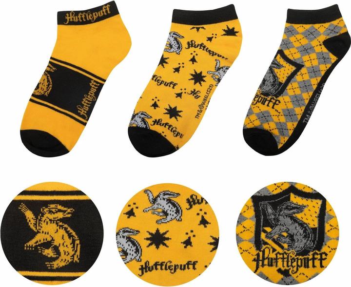 Image du produit Cinereplicas Harry Potter: Hufflepuff (3 Paires) (Lot de 3, 40)