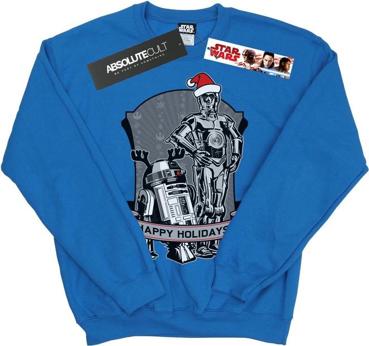 Star Wars C3PO And R2D2 Christmas Holidays Sweatshirt