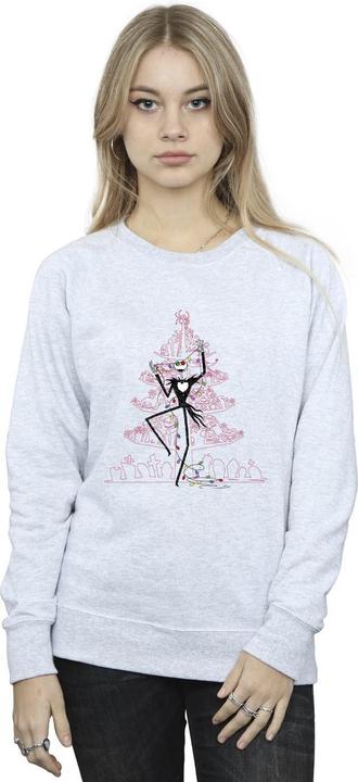 Produktbild Disney The Nightmare Before Christmas Tree Pink Sweatshirt (5XL)