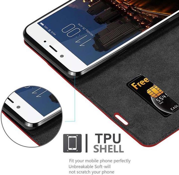 Actual product image Cadorabo Book Invisible Magnet Cover (ZTE Nubia N2)