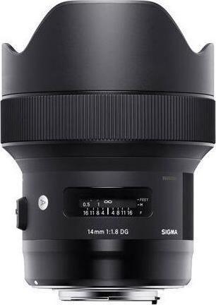 Produktbild Sigma 14mm f/1.8 DG HSM ART, Sony E (Sony E, Vollformat, APS-C / DX)
