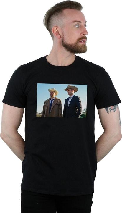 Actual product image Supernatural Mens Stetson Boys T-Shirt (3XL)