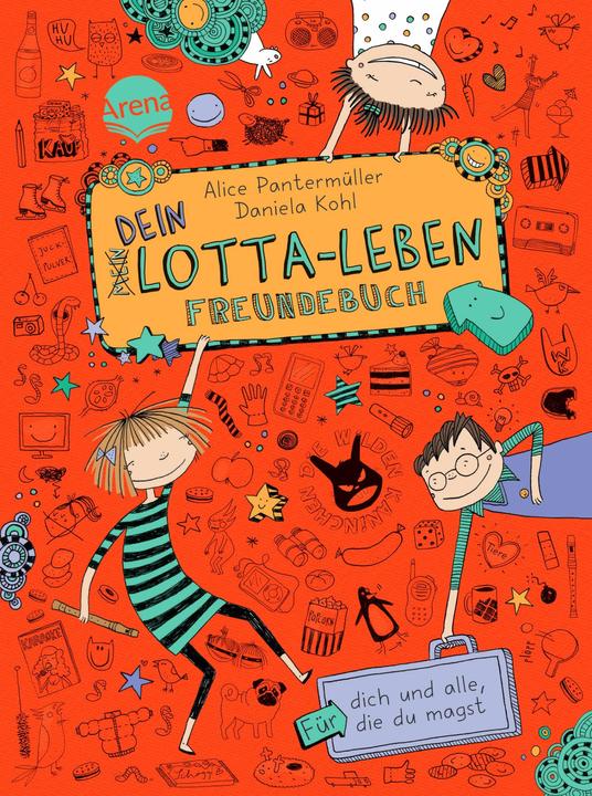 Actual product image Dein Lotta-Leben. Freundebuch (German, Daniela cabbage, Alice Pantermüller, 2020)
