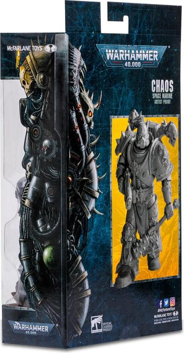 Produktbild McFarlane Warhammer 40k figurine Chaos Space Marine (Artist Proof) 18 cm