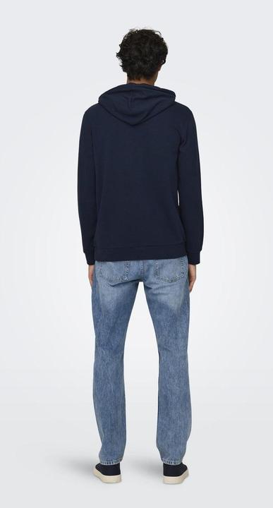 Actual product image Only & Sons Onslenny Reg Vintage Print Hood Sweat (S)