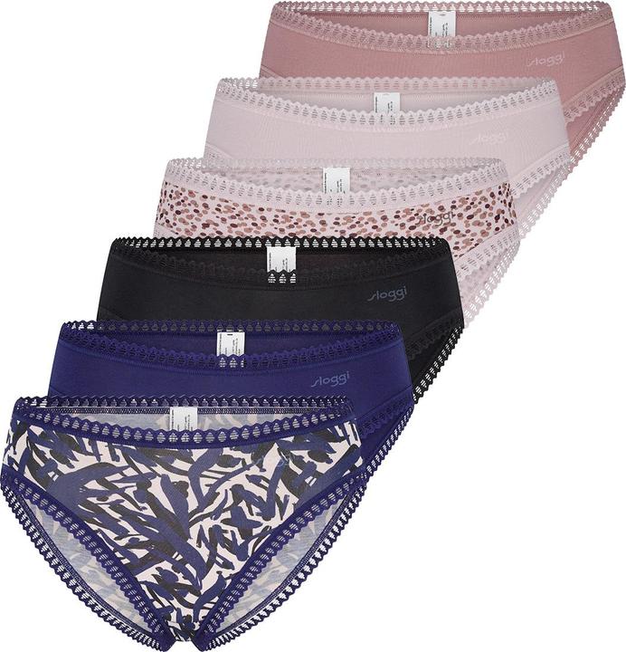 Produktbild Sloggi 6er Pack GO Crush Slip (M, 6er Pack)
