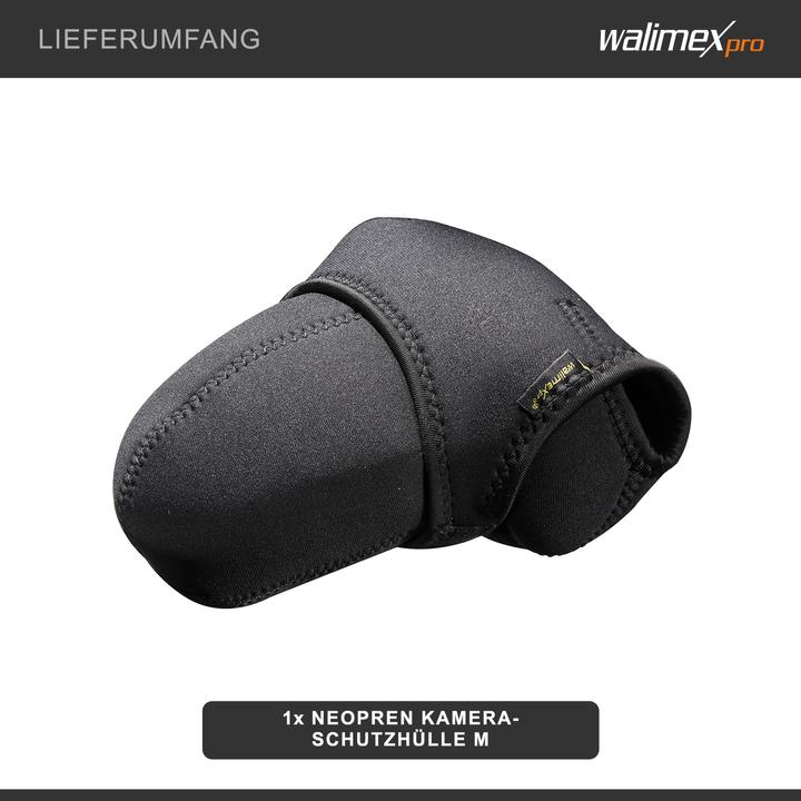 Image du produit Walimex Douille de caméra en néoprène M (Sac à bandoulière pour appareil photo, 3.02 l)