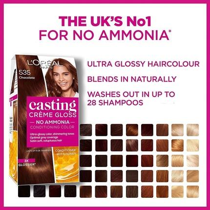 Immagine prodotto L'Oréal Paris L'Oreal Paris Casting Creme Gloss Crema colorante n. 518 Nut Mochaccino 1op. (518 Mocaccino alle noci)