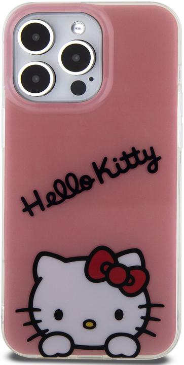 Immagine prodotto Hello Kitty Custodia IML Daydreaming Logo Cover per iPhone 15 Pro - Rosa (Apple iPhone 15 Pro)