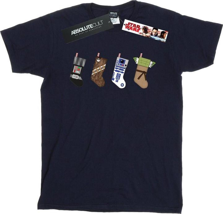 Star Wars Christmas Stockings TShirt (XL)