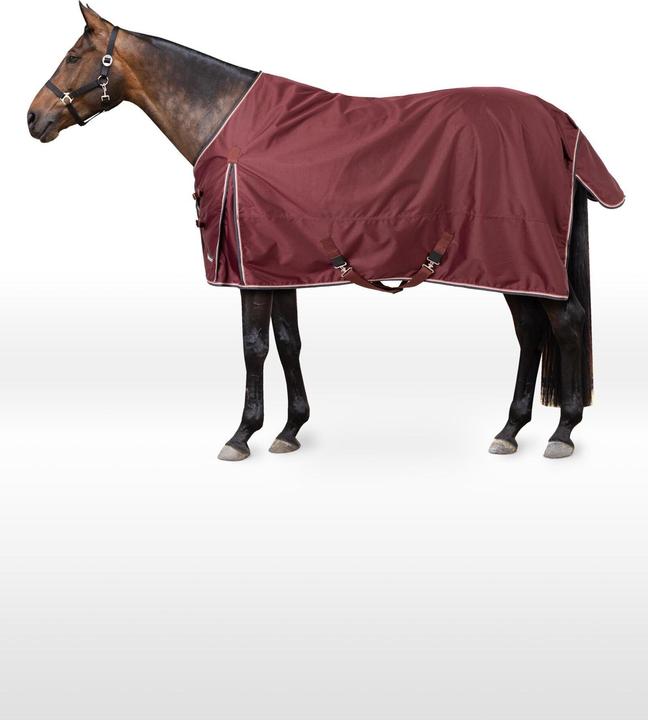 Produktbild Horze outdoor-decke für pferde aus reflektierendem fleece glasgow (125 cm)