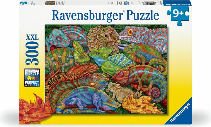 Ravensburger Puzzle per bambini - 12004103 Affascinanti rettili - puzzle per bambini dai 9 anni in su, con (300 pezzi)