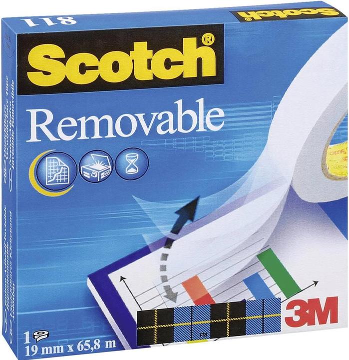 Produktbild Scotch Removable Klebeband (19 mm)