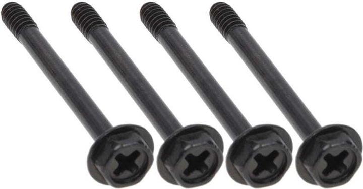 Produktbild Phobya Schraube UNC 6-32 x 35 Kreuz (4xStück) black nickel