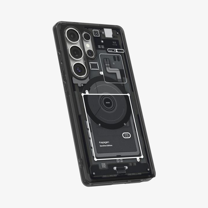 Image du produit Spigen Ultra Hybrid Mag Hülle für Samsung Galaxy S25 Ultra Zero One – Schwarz (Samsung Galaxy S25 Ultra)