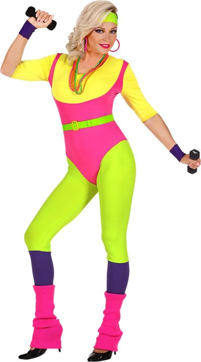 Actual product image Widmann Tracksuit 80s Aerobics (XS)
