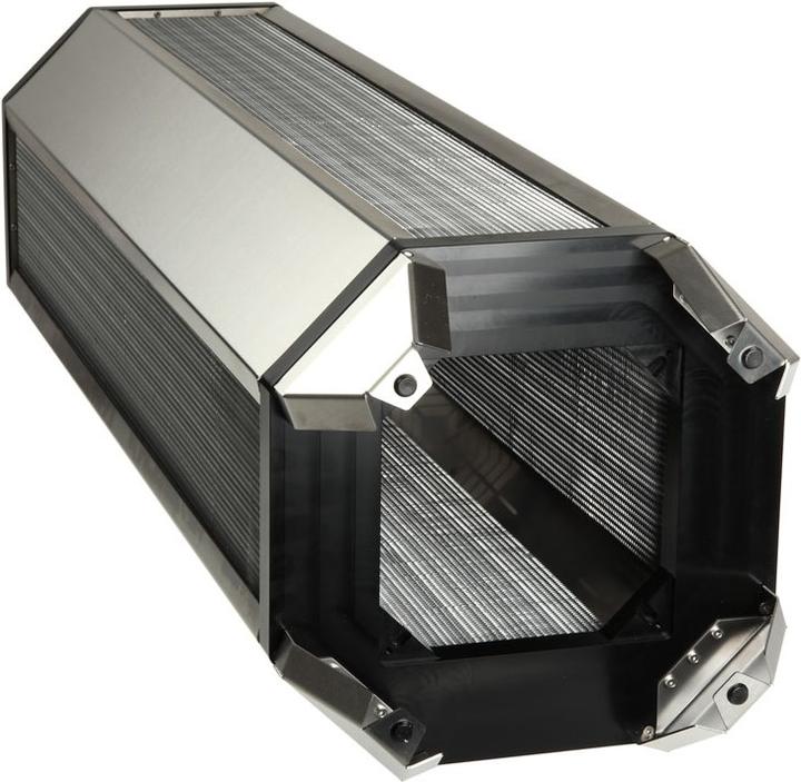 Actual product image Aqua Computer airplex Gigant 3360 - aluminum (140 mm)