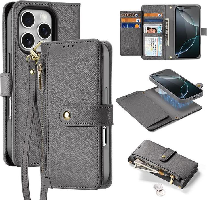 Produktbild Dux Ducis Lawa Series MagSafe Kunstleder Bookcover Hülle (Apple iPhone 16 Pro Max)