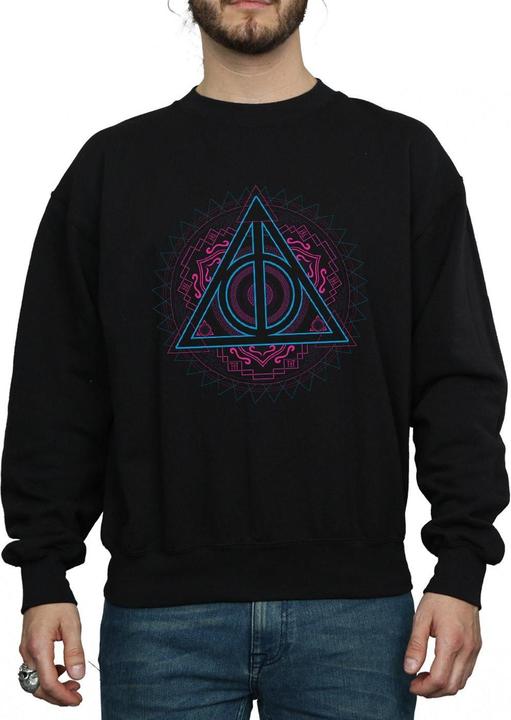 Image du produit - Sweat NEON DEATHLY HALLOWS - Homme (L)