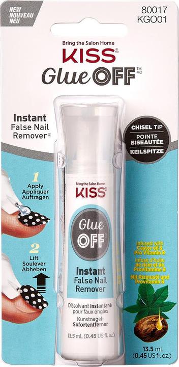 Produktbild KISS Glue Off - Instant False Nail Remover (Nagellackentferner, Transparent)