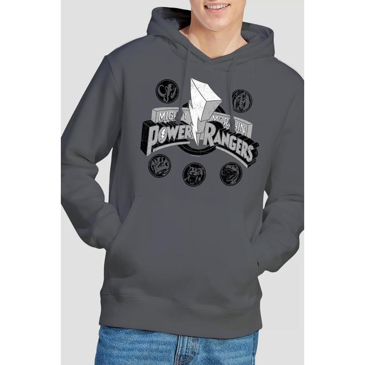 Actual product image Power Rangers Mens Power Coins Hoodie (L)