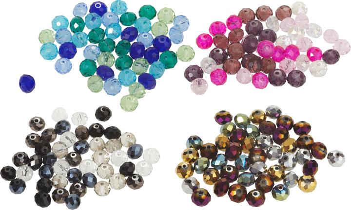 Produktbild Pracht Glasschliffperlen, 8 mm, 45 Stück